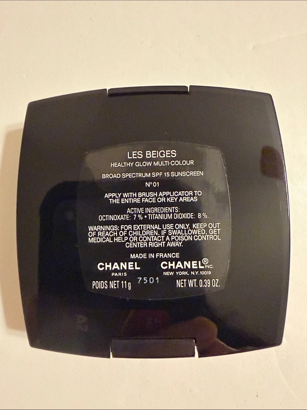 Chanel Les Beiges Healthy Glow Multi Color Powder, Trio of Shades, SPF15